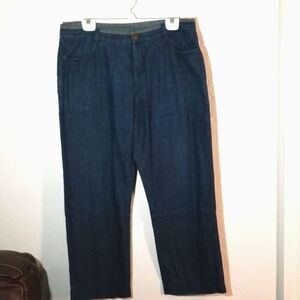 DKNY Pure Light Weight Denim Blue Pants Size M/L